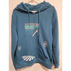 Brooklyn Cloth MFG Co Men's Hoodie Japenese Style Travel Graphic Sz L NWOT